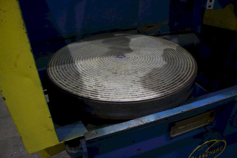 36' BLANCHARD VERTICAL ROTARY SURFACE GRINDER:  STOCK #18736