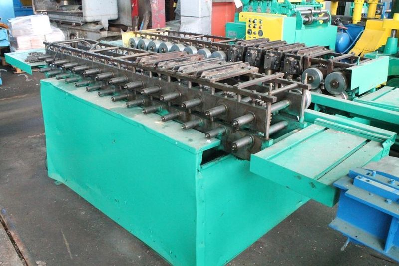 46" X 14 GAUGE ENGEL DUAL HEAD DUPLEX ROLLFORMER:   STOCK #2567
