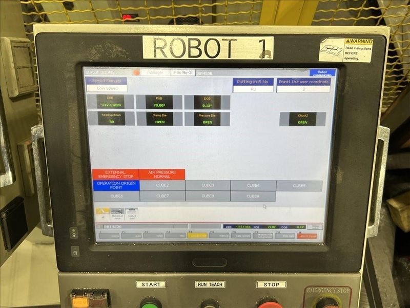 MIIC T-WIN22L CNC ROBOTIC TUBE BENDING CELL
