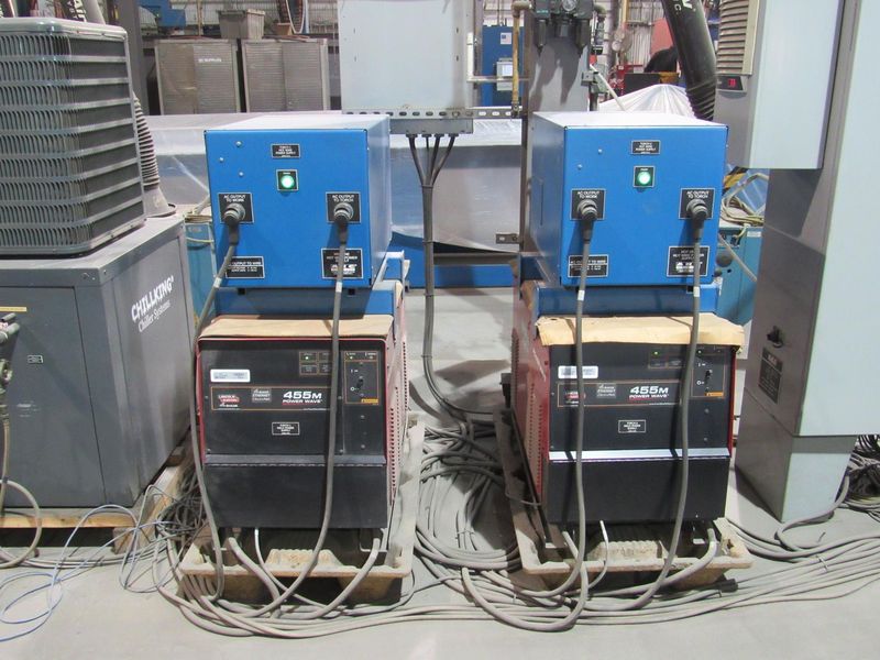 USED, 42' TRIPULSE DUAL HOT WIRE GTAW PIPE CLADDING SYSTEM