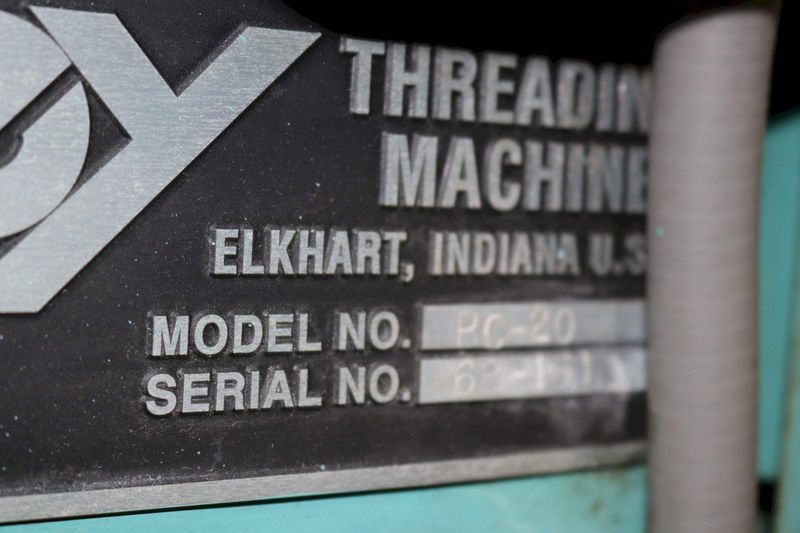 KEY MODEL #RC-20 THREAD ROLLER: STOCK #72601