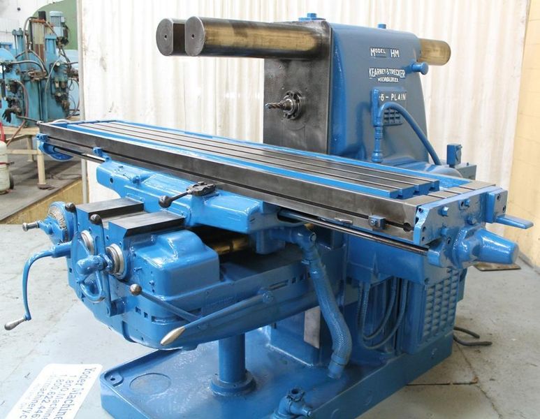 #5 KEARNEY & TRECKER PLAIN HORIZONTAL MILL: STOCK #63577
