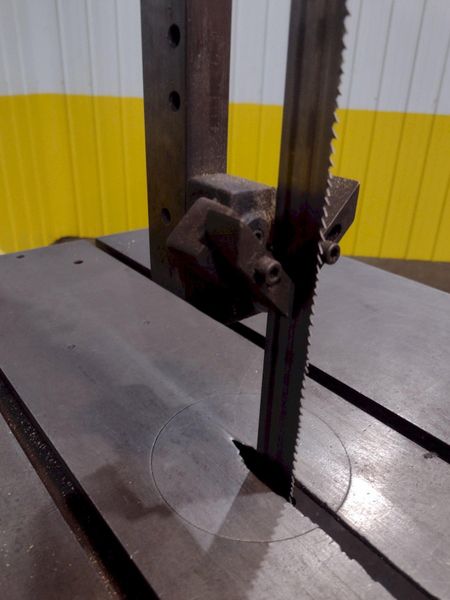 36" DOALL MODEL #3612H VERTICAL BANDSAW: STOCK #19728