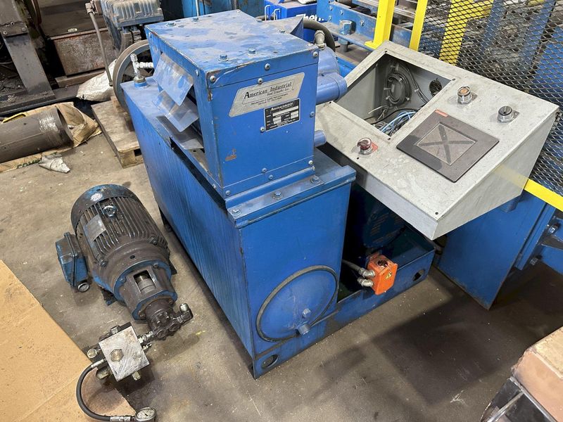 48" ASC SLITTING & CUT-TO-LENGTH (SLEAR) LINE WITH AMS CONTROLS: STOCK #19200