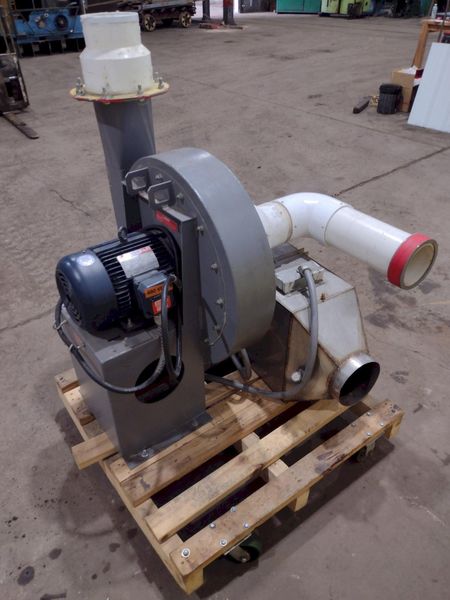 7.5 HP LEESON MOTOR  WIGH BLOWER: STOCK #19059