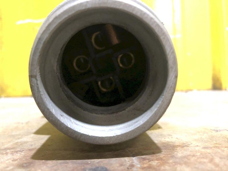 600V APPLETON ACP6034BC 3 WIRE 4 POLE POWERTITE METALLIC SLEEVE CLAMPING RING PLUG: STOCK 18972