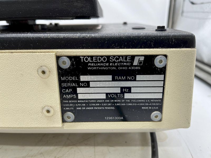 TOLEDO DIGITAL SCALE MODEL LR45603 STOCK #16552