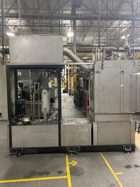 SYSTEM TECHNOLOGIES MODEL #CMI-123-480 CLEAN MACHINE HIGH PRESSURE STAINLESS STEEL PARTS WASHER: