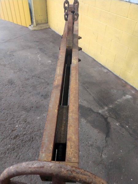 8000 LB X 38" TO 72"  SHEET SUPPORT LIFTER: STOCK 13449