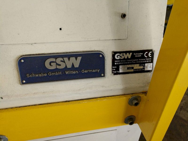 1,100 LBS X 16" GSW MODEL #MHM0.5/1250SO SERVO MOTORIZED COIL REEL UNCOILER: STOCK 12986