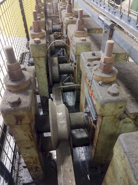 7 STAND X 1.5"  B&K MODEL RFC-04 ROLLFORMER WITH COIL ATTACHMENT: STOCK #11885