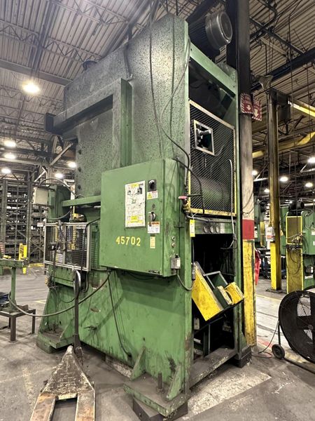 200 TON STAMTEC MODEL #G1-200 (NEW 2000) GAP FRAME PRESS, 7.87" STROKE: STOCK #20020
