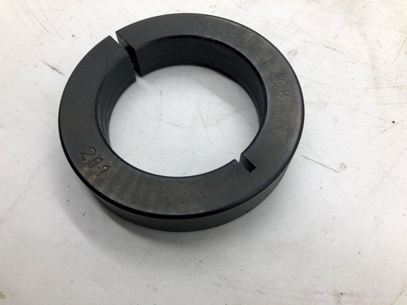 (4) 2-3/16" DODGE 4 BOLT FLANGE BALL BEARING WITH COLLAR LOCKING: STOCK 18532