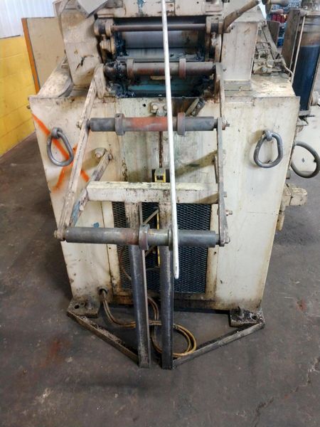 10,000 LB 5 TON X 12" X .156" LITTELL COIL FEED LINE WITH COIL REEL & STRAIGHTENER: STOCK 14941