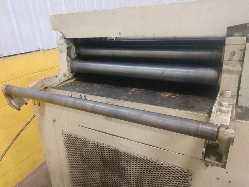 30" X .078" LITTELL MODEL #432-7PD 7 ROLL CONTINOUS STRIP STRAIGHTENER: STOCK #14129