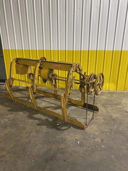 10,000 LB X 96" X 20"-48" ADJUSTABLE  CULLEN FRIESTEDT C F PARALLELOGRAM SHEET LIFTER: STOCK 153