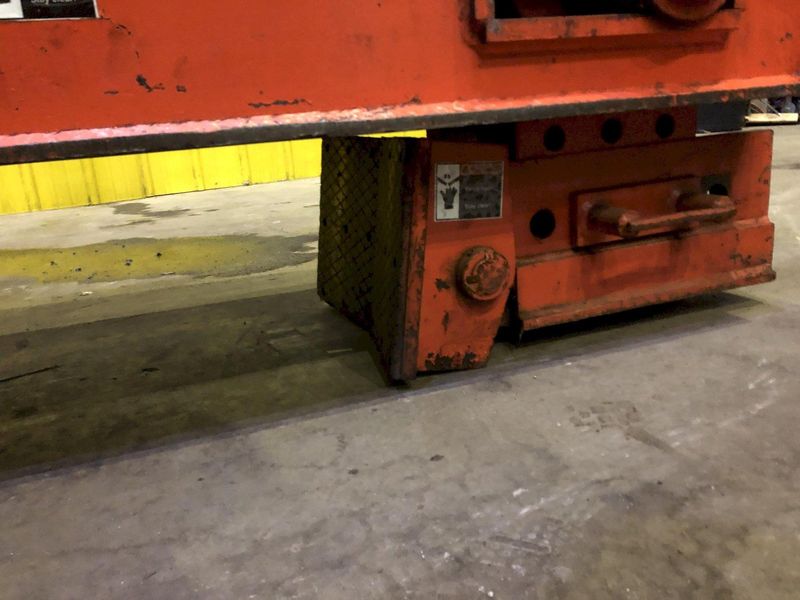 20,000 LB 10 TON BUSHMAN  MODEL #6107 DOUBLE RIM VERTICAL COIL LIFTING TONG SCISSOR TYPE COIL LI