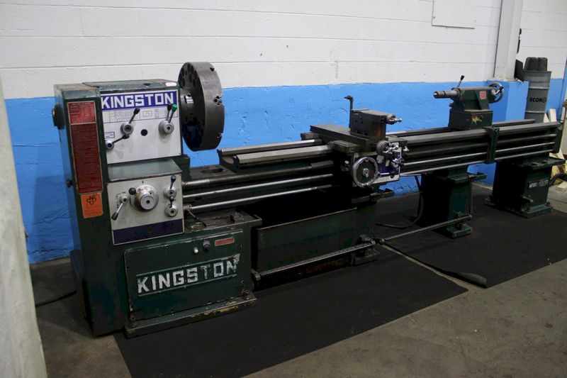 24" X 118" KINGSTON GAP BED ENGINE LATHE: STOCK #66727