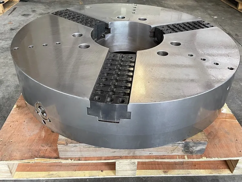 45" CUSHMAN 3 JAW CHUCK STEEL 15-1/2" Bore A2-20 USA #6087