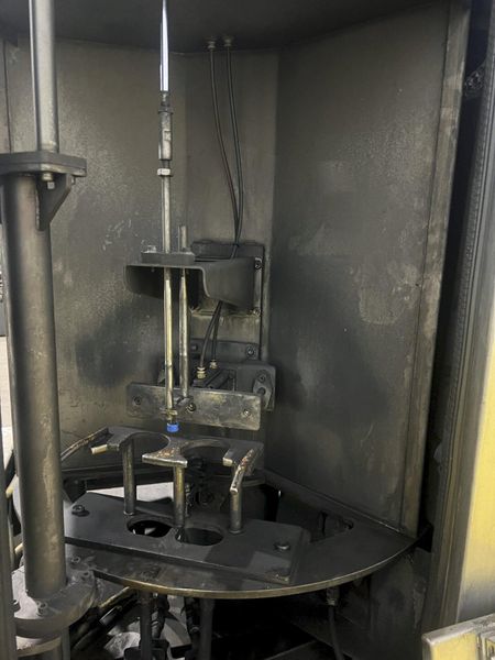 2017 SYSTEM TECHNOLOGIES ROTARY TABLE HIGH-PRESSURE STAINLESS STEEL PARTS WASHER: STOCK #14485