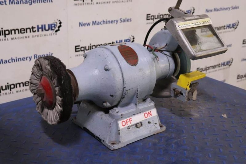 Cincinnati 106 FHA 8″ 3/4HP Double End Pedestal Grinder