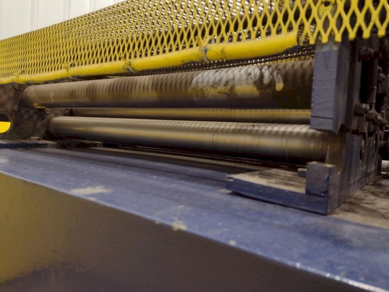 36" X 18 GAUGE AMERICAN STEEL LINE 5  ROLL STRAIGHTENER STOCK #11424