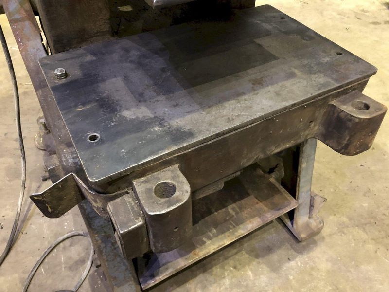 60 TON L & J MODEL #60 OBI FLYWHEL PRESS, 4" STROKE: STOCK #15363