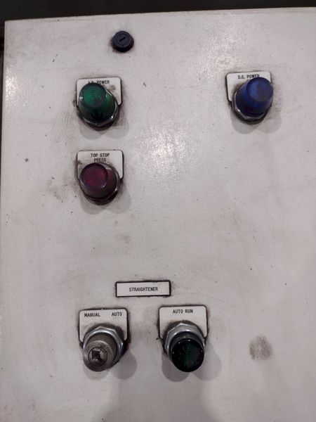 MAXIMIZER CONTROL PANEL CABINET FOR COIL FEED LINE: STOCK #18682