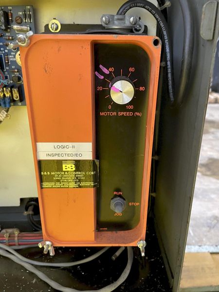 8" X .018" LITTELL MODEL #308-9PDS 9 ROLL POWERED COIL STRIP STRAIGHTENER: STOCK #15445