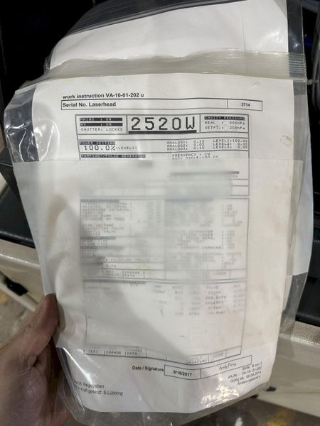 2500 WATT ROFIN LASER (NEW 2017) MODEL #DC025 POWER PROCESSING UNIT: STOCK #19759