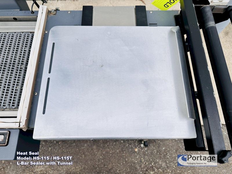 HEAT SEAL Model: HS-115 & HS-115T  ||  Combination L-Bar Sealer & Heat Tunnel