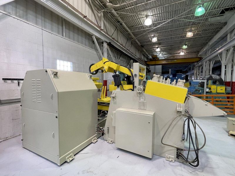 COE Press 15,000 lbs x 24" Wide Servo Coil Feed Line