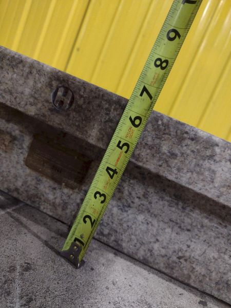 36" X 24" X 6" CHALLENGE PRECISION INSPECTION GRANITE SURFACE PLATE: STOCK 23107