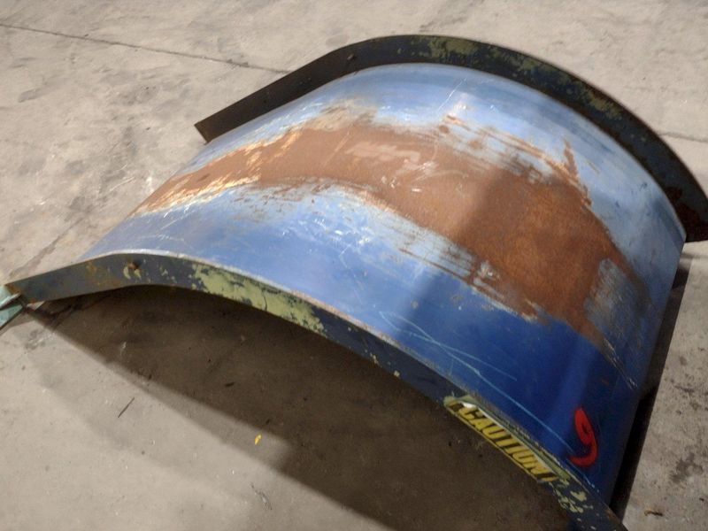 36" RED BUD INDUSTRIES (RBI) MOTORIZED COIL STRAIGHTENER: STOCK #19255