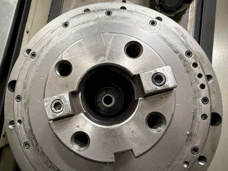 Used, 6" Giddings & Lewis CNC Table Type Horizontal Boring Mill