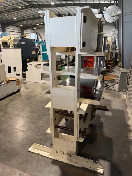 POWER TEAM 150 Ton Hydraulic H Frame Press 3 H.P. USA #7704