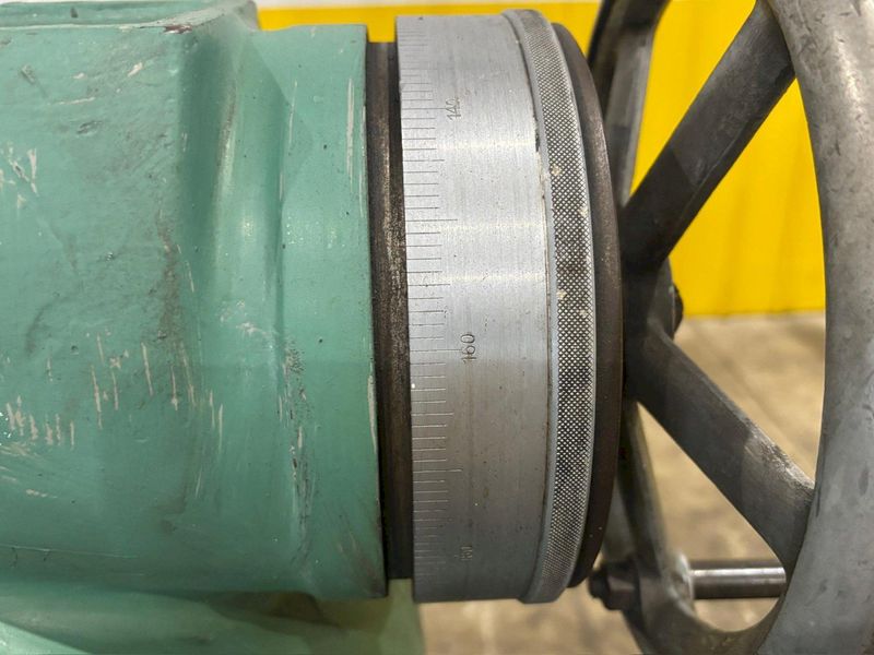 36"/48" X 156" MEUSER MODEL M4L GAP BED ENGINE LATHE 3" HOLE: STOCK #11841