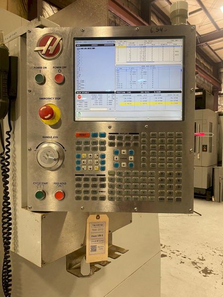 USED HAAS VM-6 64" X 28" 3-AXIS VERTICAL CNC MACHINING CENTER, Stock# 10913-1, Year: 2012