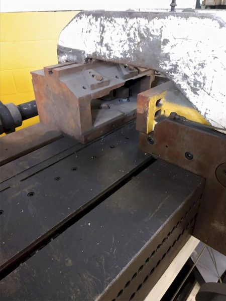 .125" X 3" WIDE US BAIRD MODEL #35 MULTISLIDE WIRE FORMER, VARIABLE SPEED & AIR CLUTCH: STOCK #1