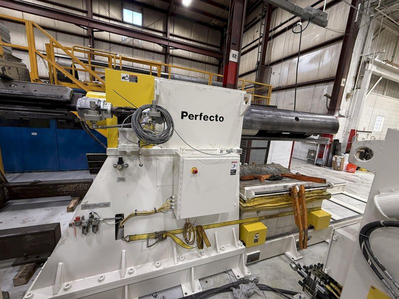 60,000 lbs. x 72" wide Perfecto Complete Coil Feed Line For Sale