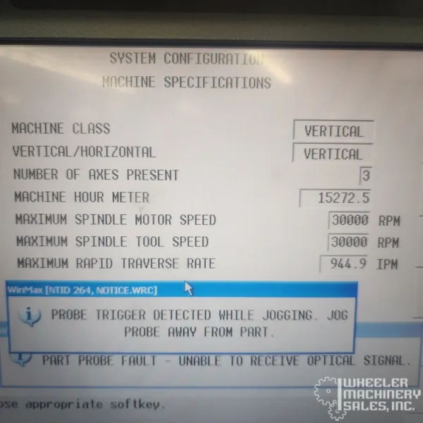 2013 HURCO VM10HSi Vertical Machining Center # 7854