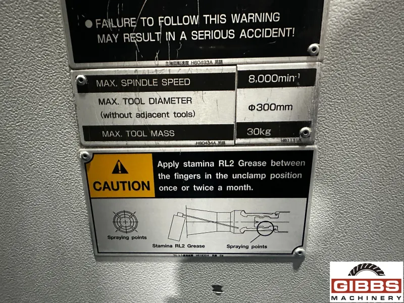 MORI SEIKI NH 5000 DCG - Horizontal Machining Center