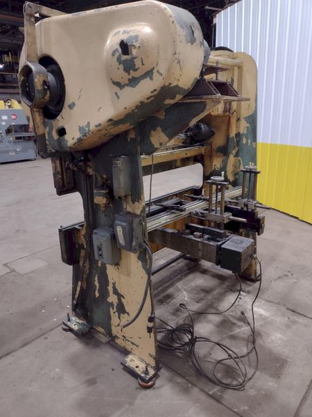 45 TON X 6' CHICAGO D&K MODEL #56-A MECHANICAL PRESS BRAKE WITH CNC BACK GAUGE: STOCK #19652