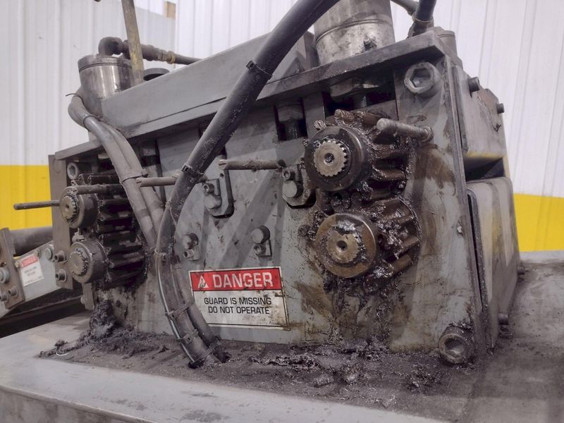 12" X .080" COE MODEL #CPPS-PO-225-12 POWERED COIL STRAIGHTENER: STOCK #21329