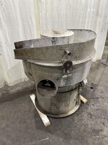 4 CUBIC FT SWECO MODEL FPD4LP, VIBRATORY PARTS FINISHER: STOCK #77372