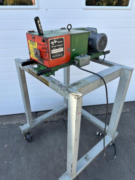 SWEED MODEL LG2-27-92 SCRAP CHOPPER: STOCK #77301