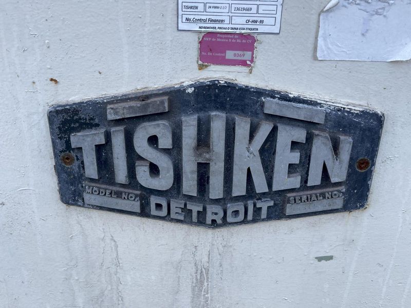 12 STAND X 1-1/2" TISHKEN ROLLFORMER: STOCK #76620