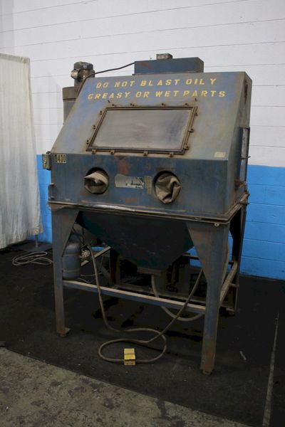 ETM PLASTICS INC PNEUMATIC SAND BLAST CABINET: STOCK #76495