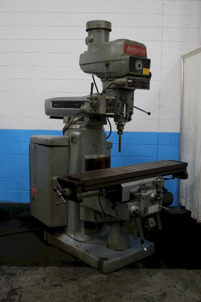 4 HP BRIDGEPORT SERIES II VERTICAL MILL: STOCK #75197