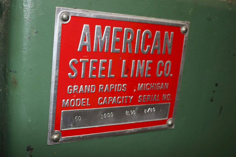1000 LBS X 18" AMERICAN STEEL LINE COIL REEL: STOCK #73431